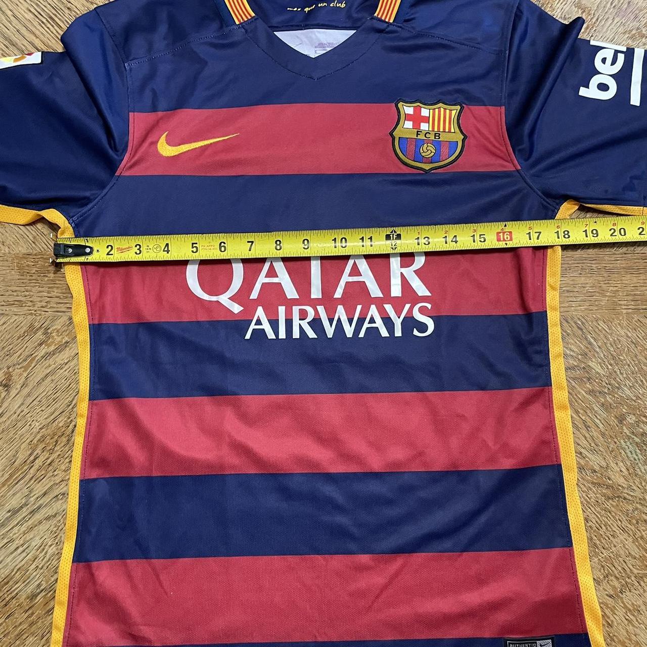 Messi FC Barcelona Jersey Youth XL Pre-owned. No - Depop