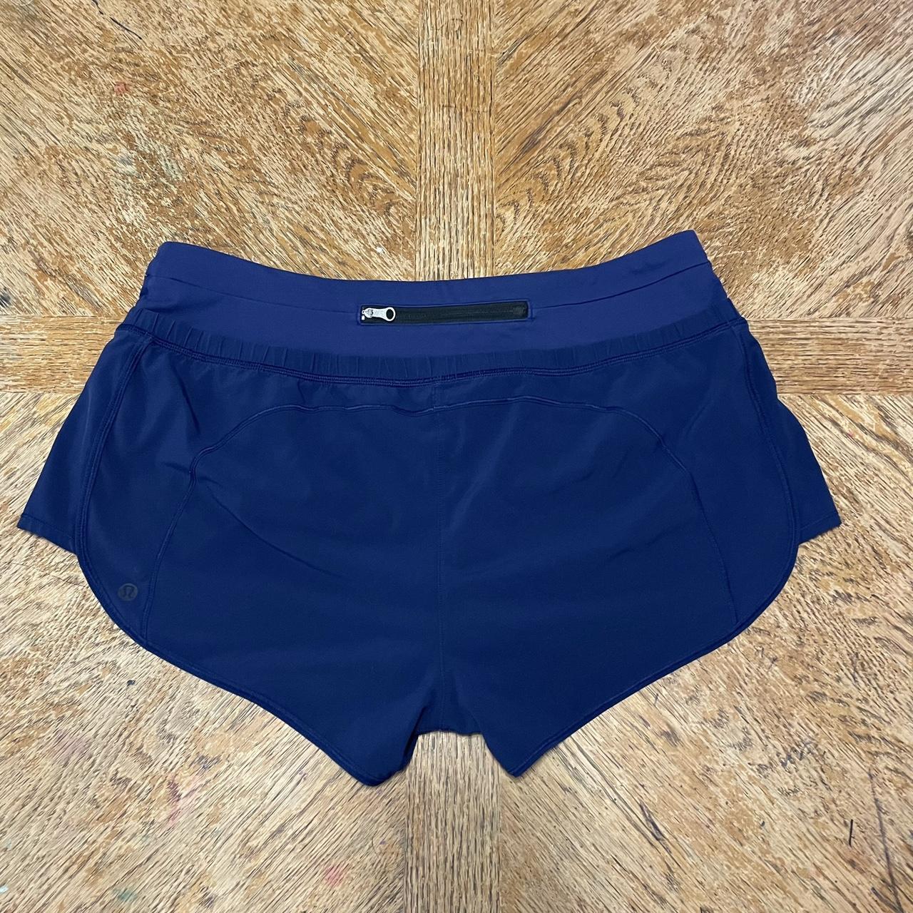 Lululemon Athletica navy blue shorts 2.5 inch - Depop
