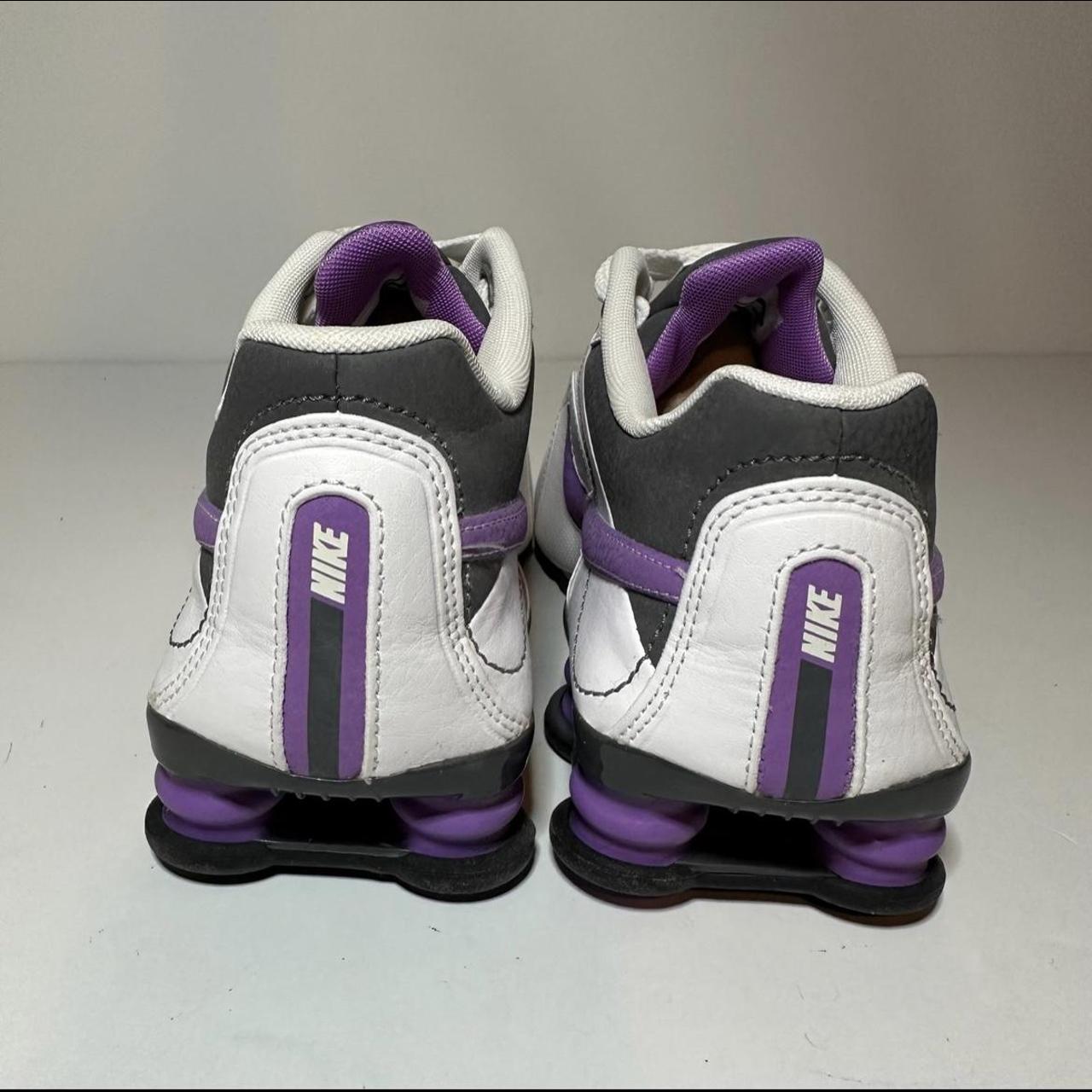 Nike shox junior outlet roxo