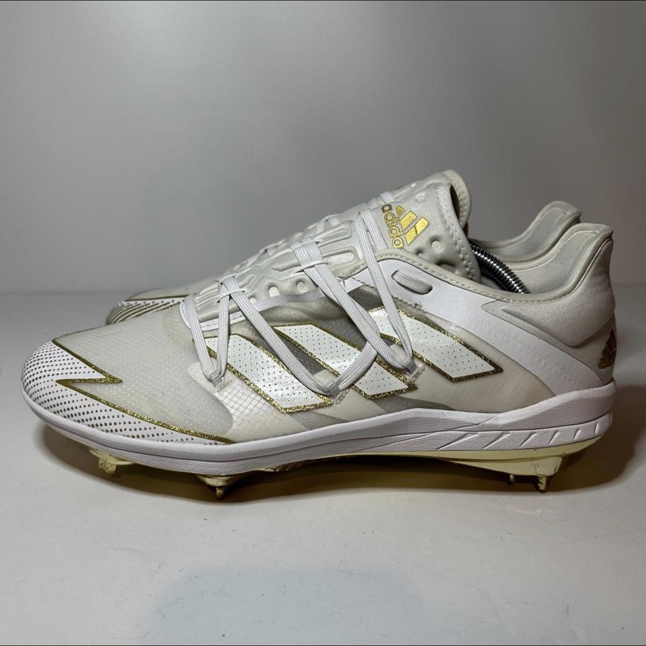 Adidas / Men's Afterburner 7 Gold Metal Baseball Cleats