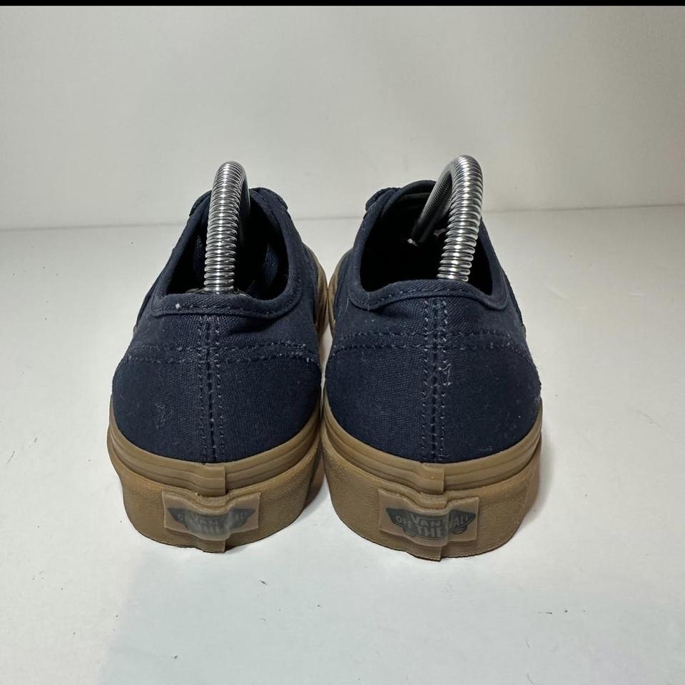 Vans navy outlet blue gum sole