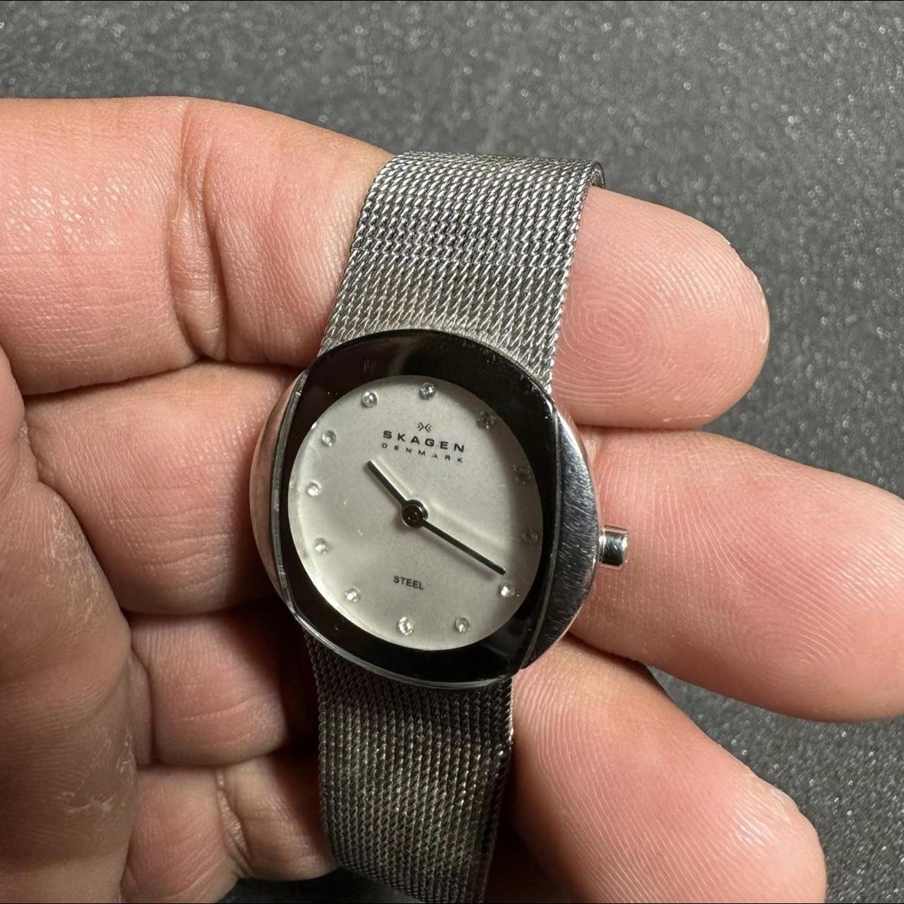 Skagen denmark hotsell steel women's watch