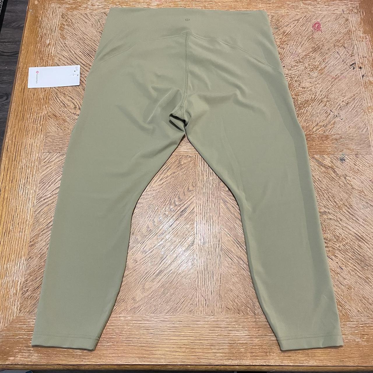 Lululemon INVIGORATE HR Tight 25 - BRZG (Bronze Green) (4) at