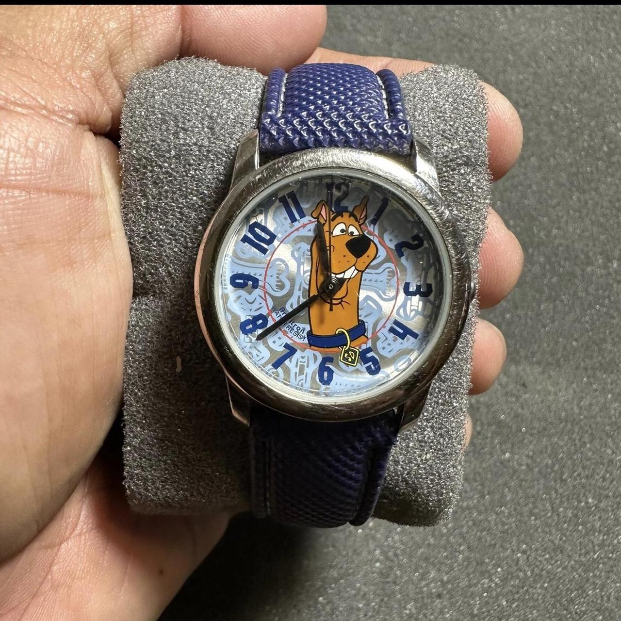 Armitron Scooby Doo Watch Unisex Silver Tone Round Depop