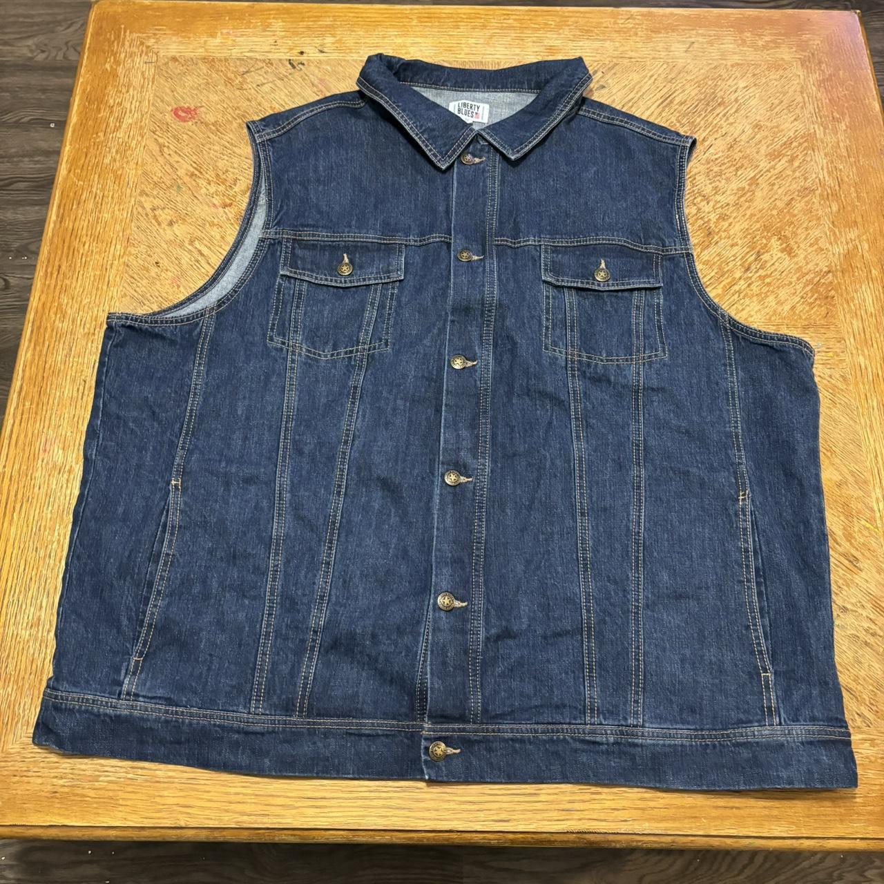 Liberty blues 2025 denim vest