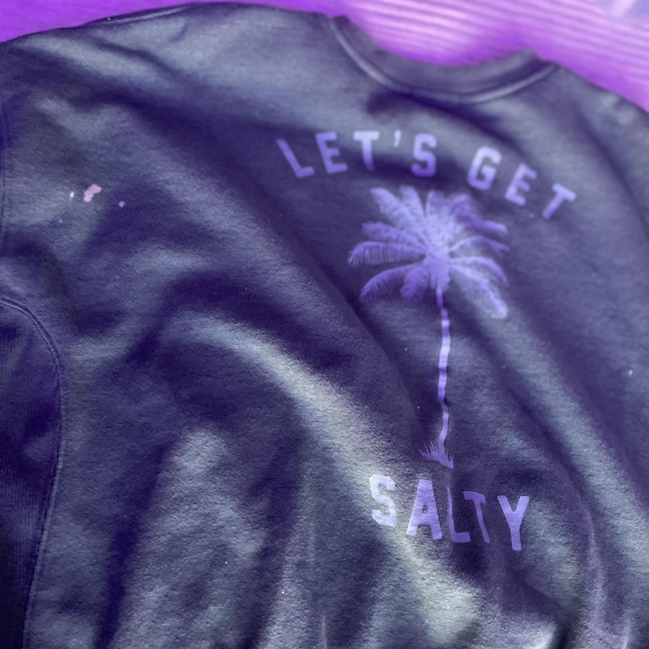 billa bong x the salty blonde crew neck minor Depop