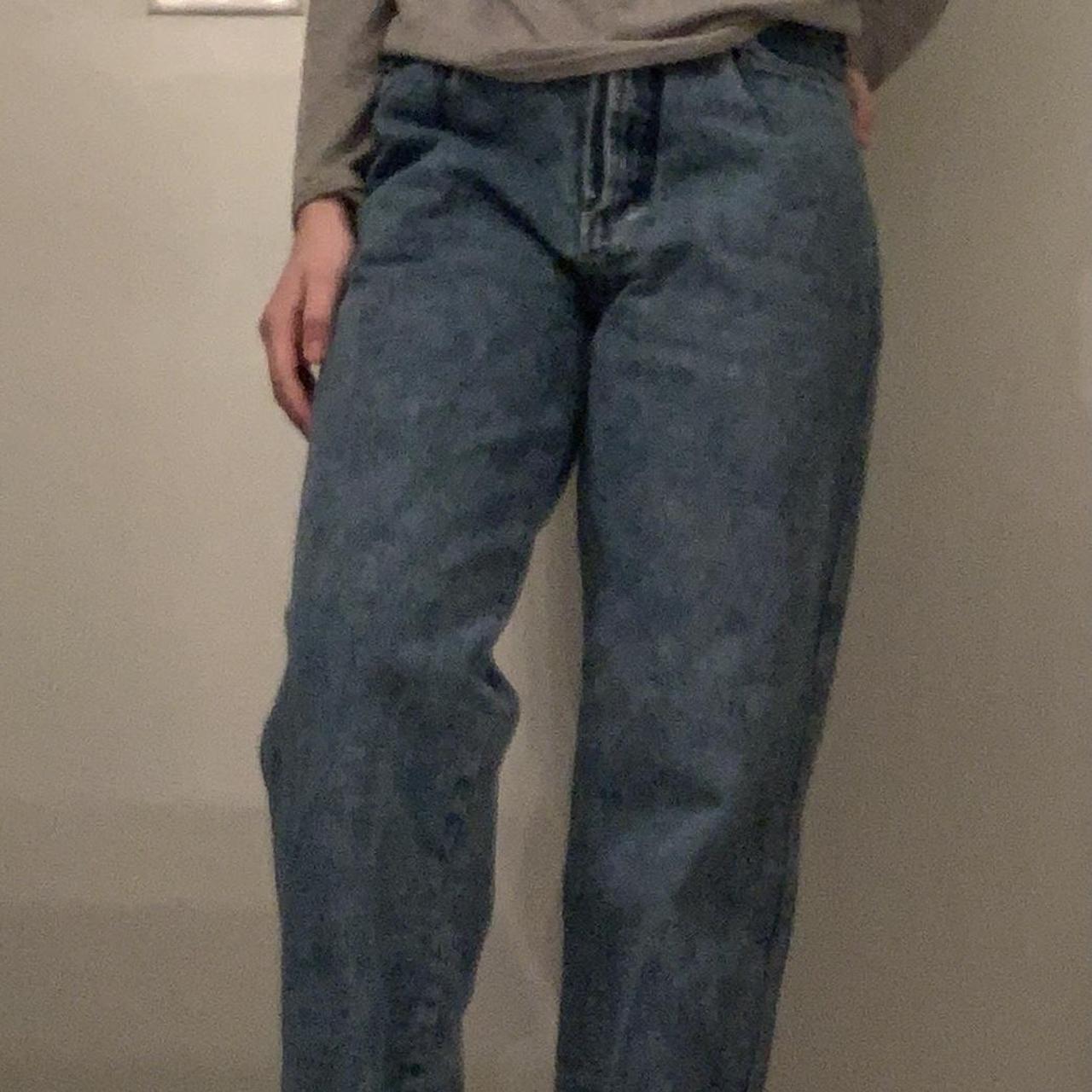 Vintage Bugle Boy jeans! Medium wash denim with a... Depop
