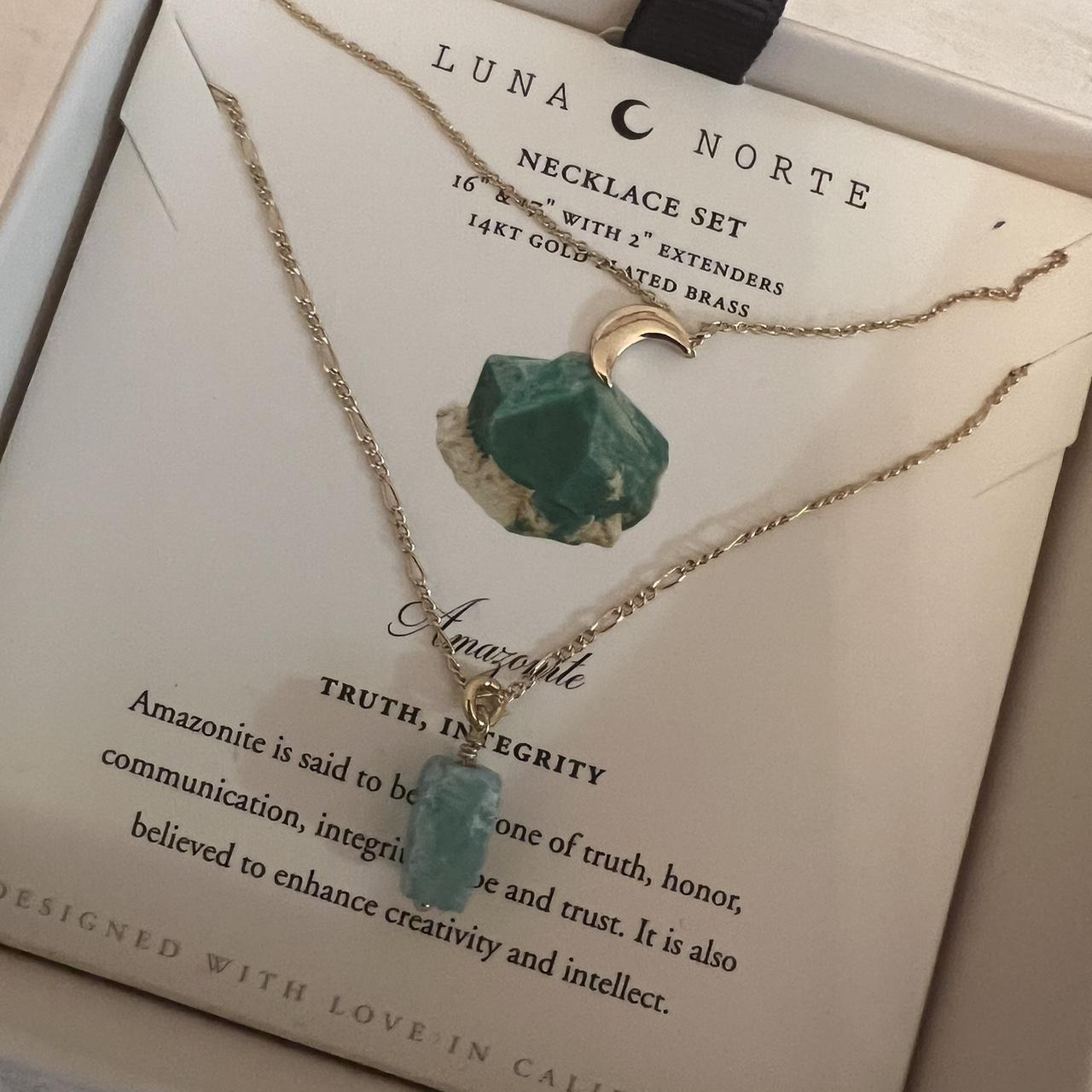 Luna norte hot sale emerald necklace