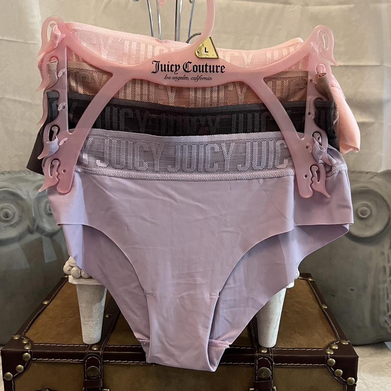 Juicy Couture Underwear 5 Pack Plus 1X Print Solid - Depop