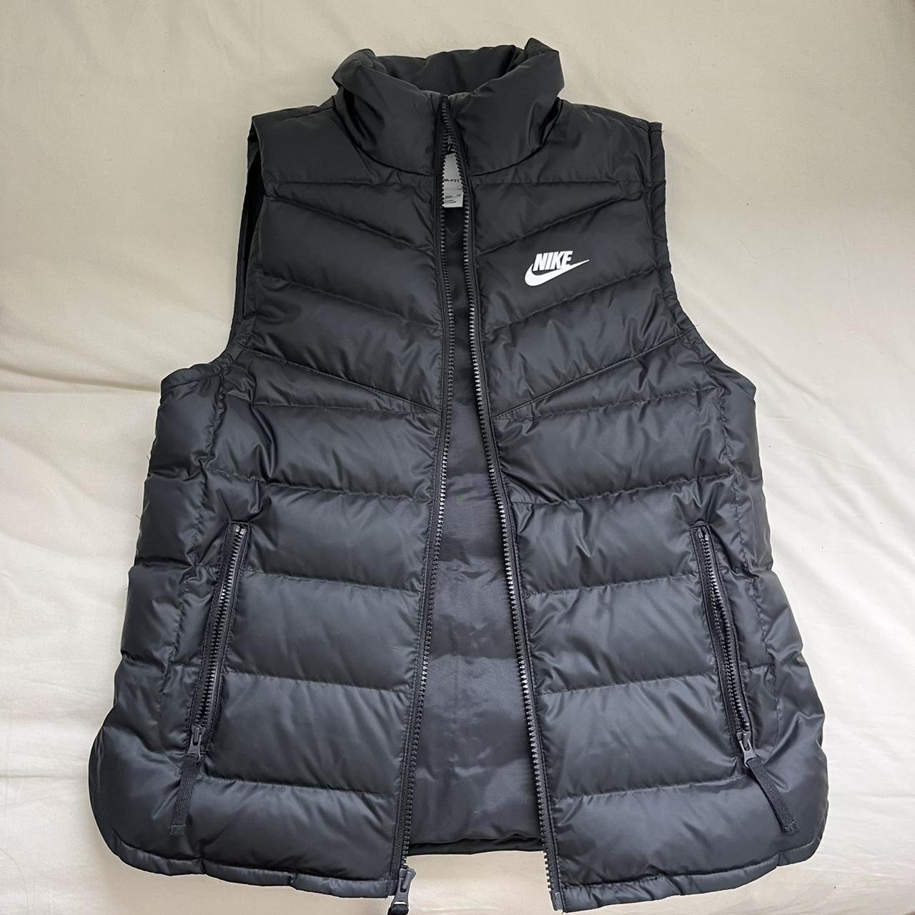 Nike puffer vest Never worn, Labelled size xs... - Depop