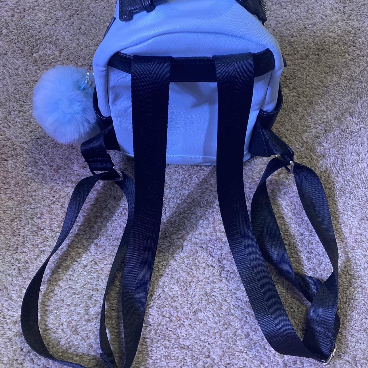 CUTE BLUE m&m BACKPACK ! FITS QUITE A BIT AND SO - Depop