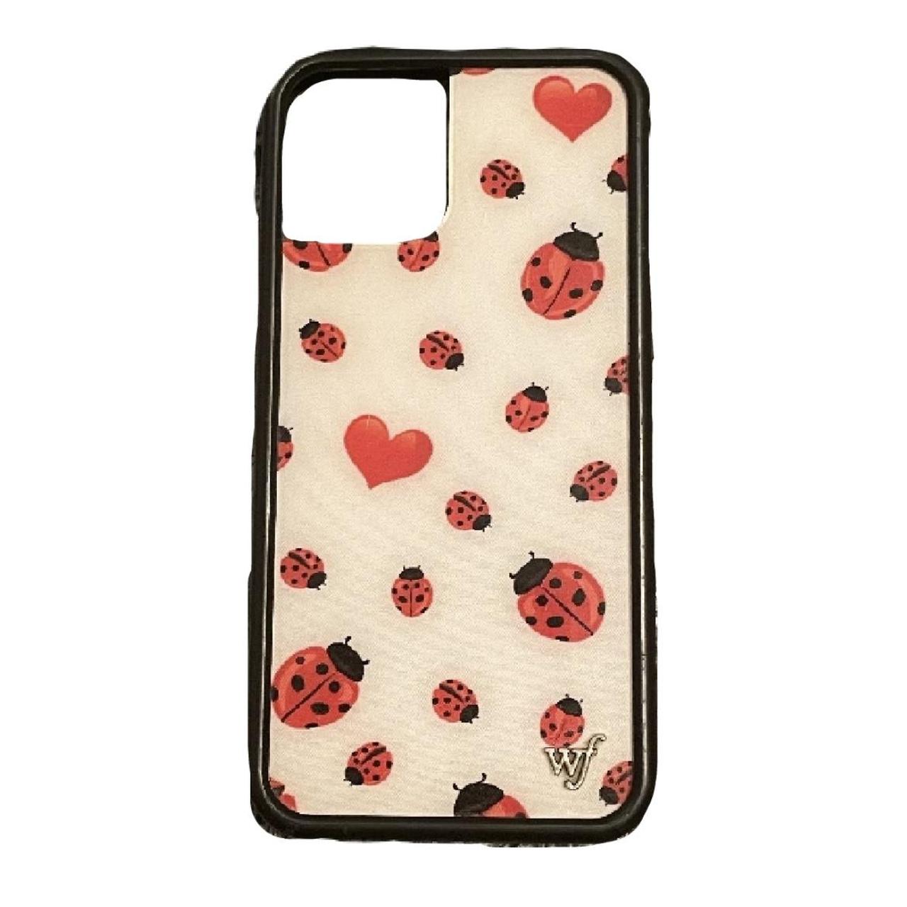 wildflower ladybug and hearts phone case for iphone... Depop