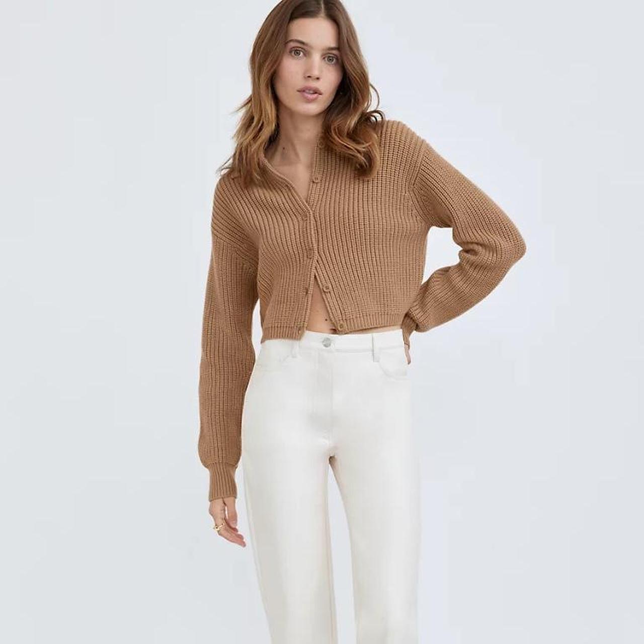 Aritzia Nextdoor Sweater Color is beige Originally... - Depop