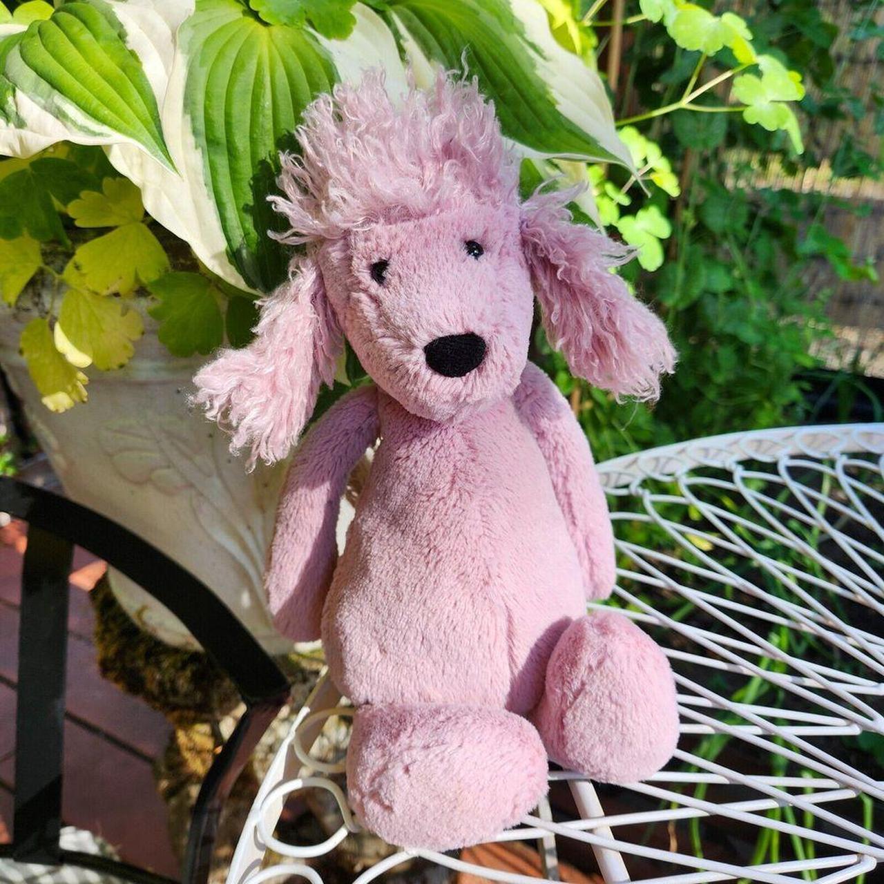 Pink poodle stuffed animal best sale