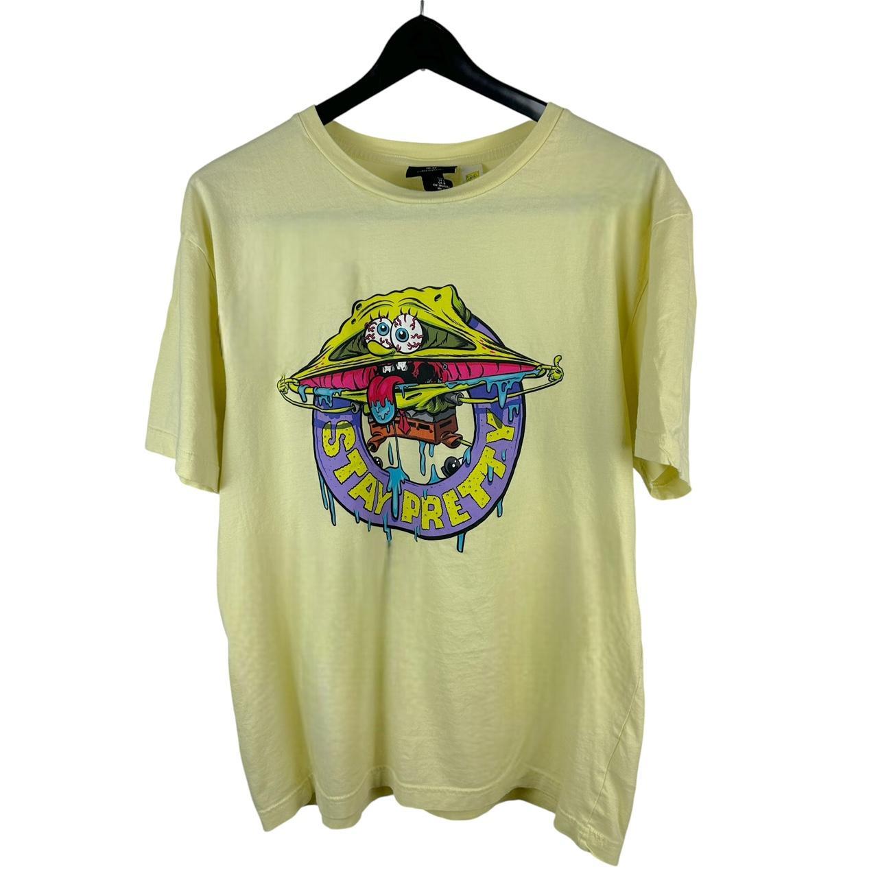Mens Y2K H&M X SpongeBob Halloween Cartoon