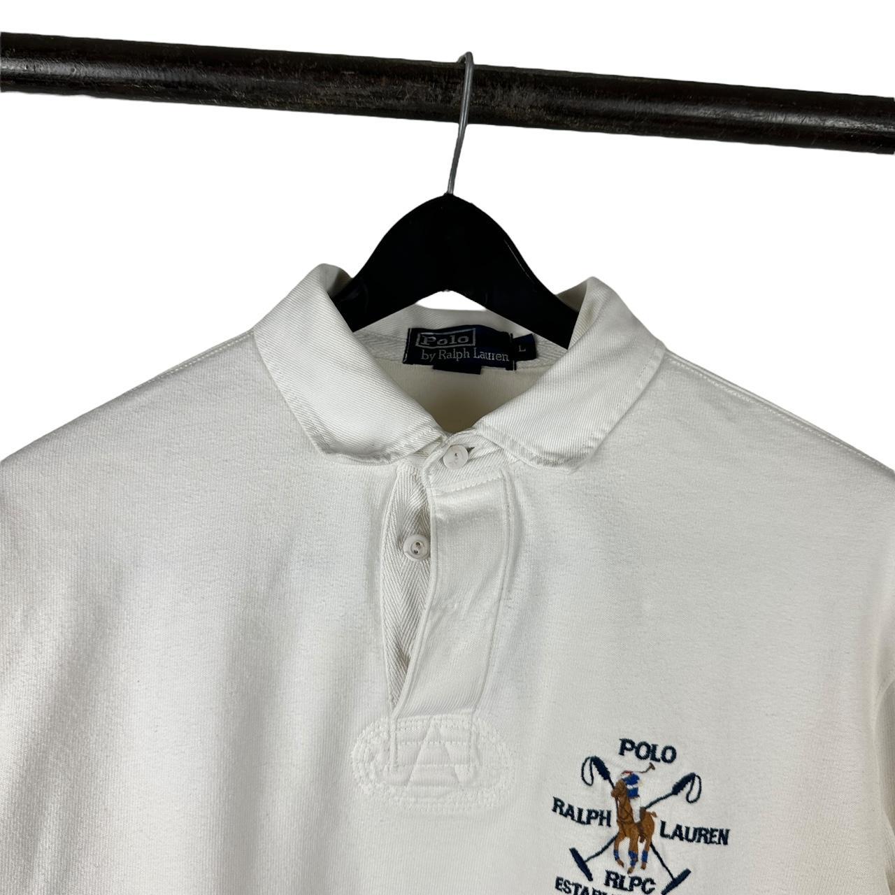 Polo Ralph Lauren Men's Polo shirt - White - L – … - image 3