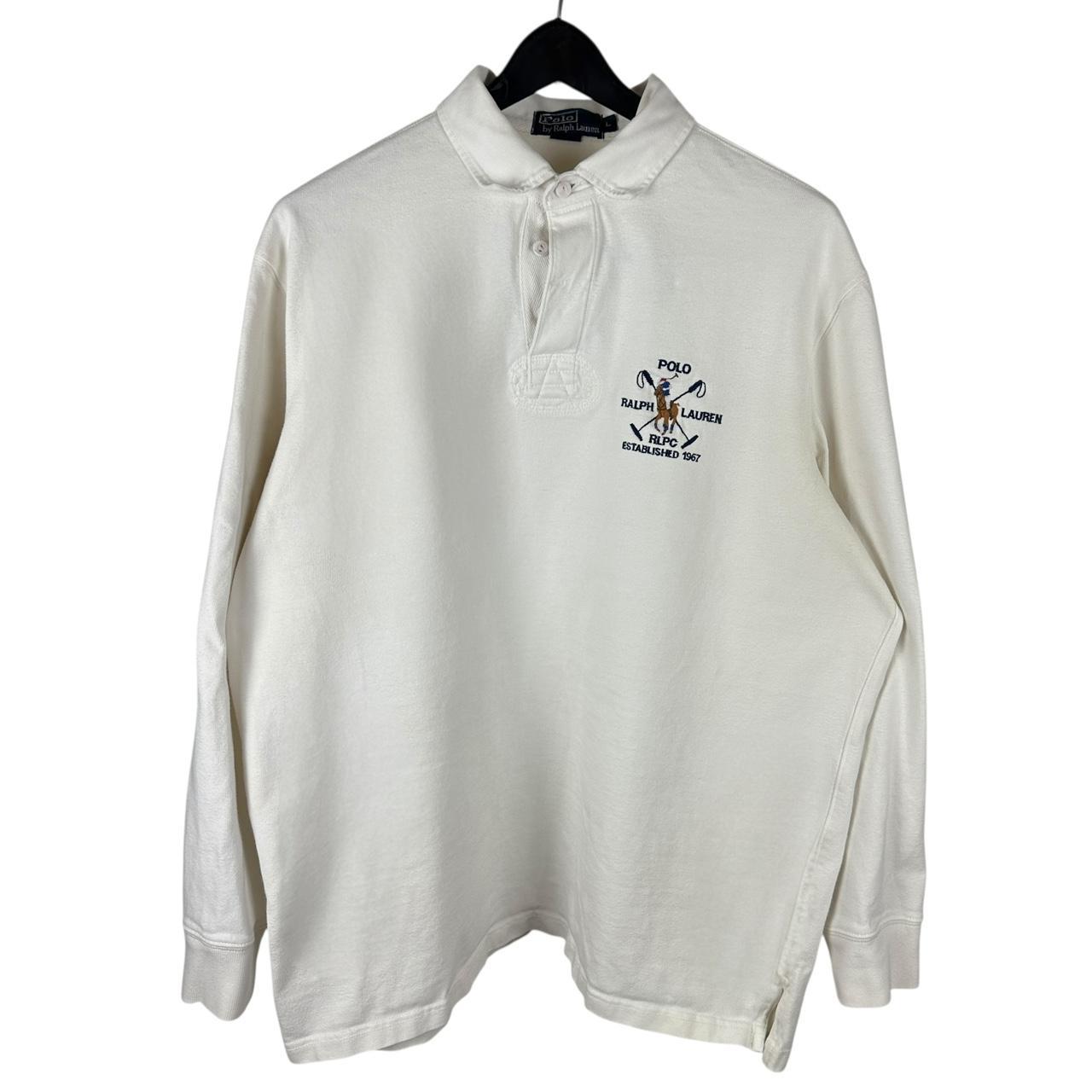 Polo Ralph Lauren Men's Polo shirt - White - L – … - image 1