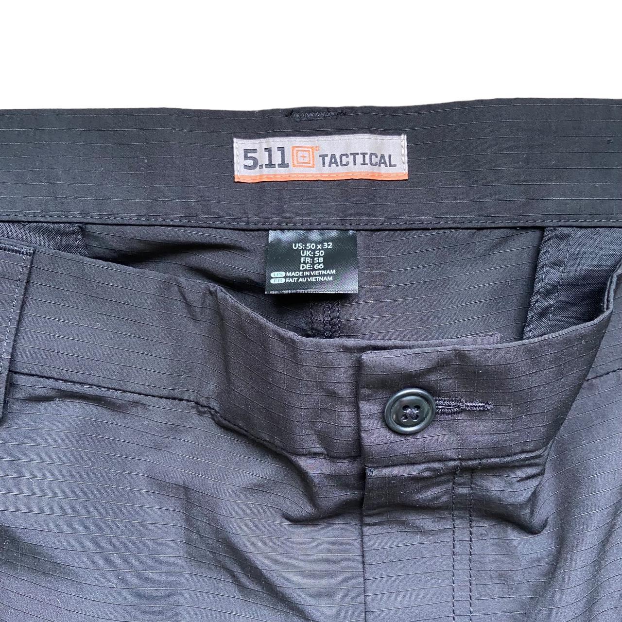 5.11 Tactical Men's Black and White Trousers | Depop