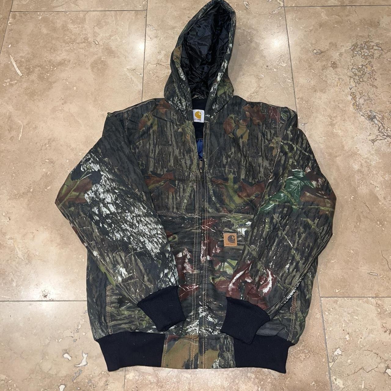 Carhartt Camouflage Hoodie #Carharrt#Vintage#Camouflage - Depop