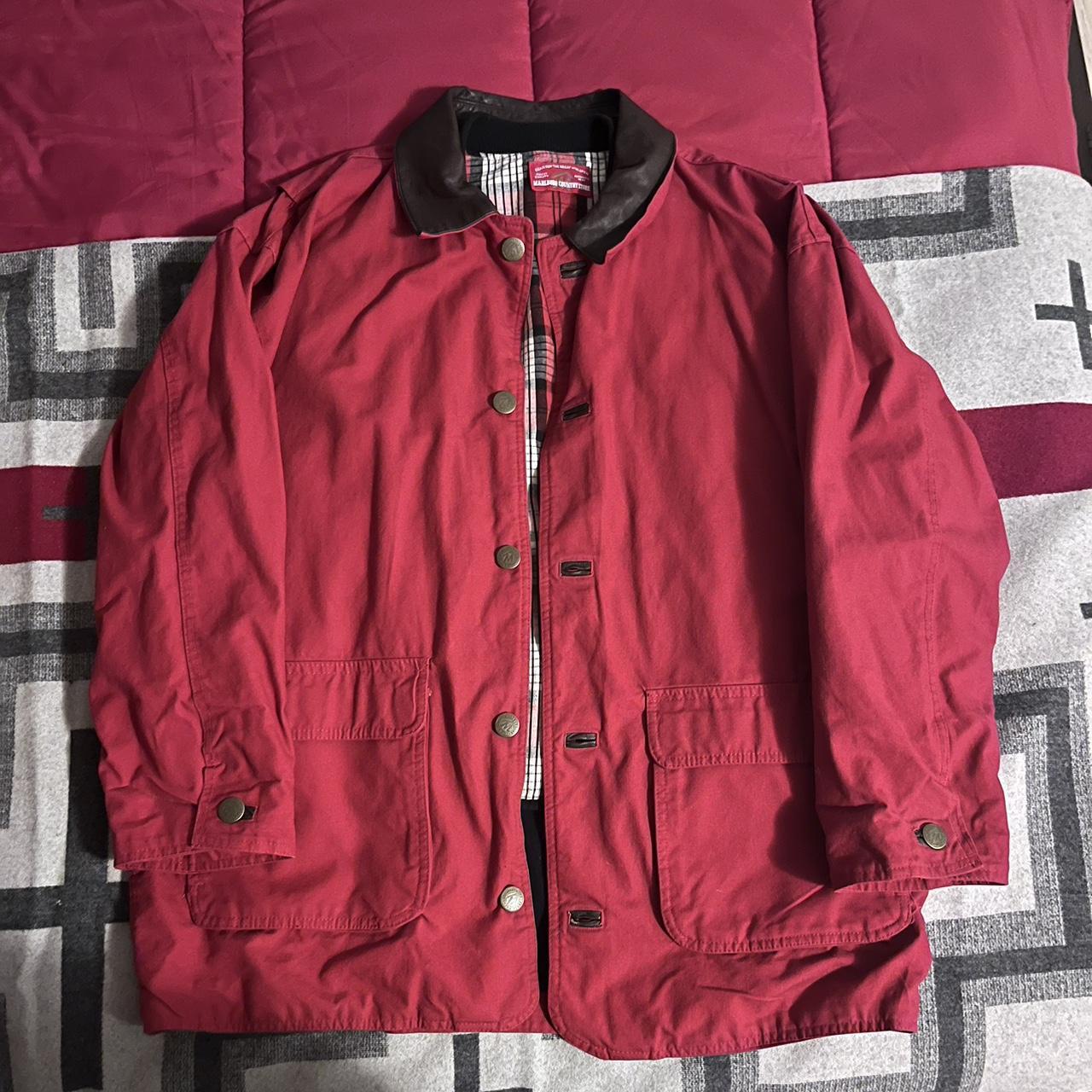 Men's Red Coat | Depop