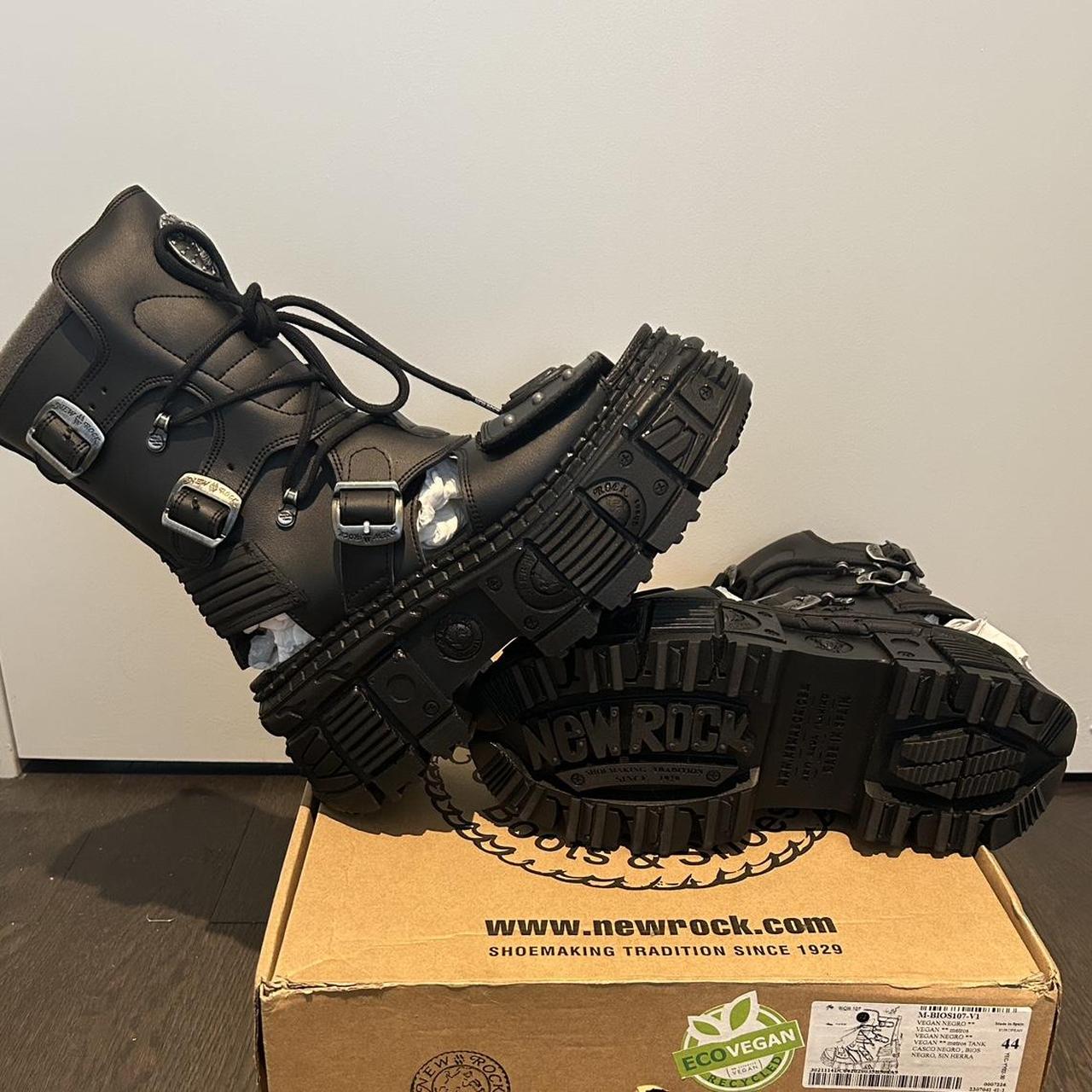 New Rock Platform Sandals White Gothic New Rock Shoes