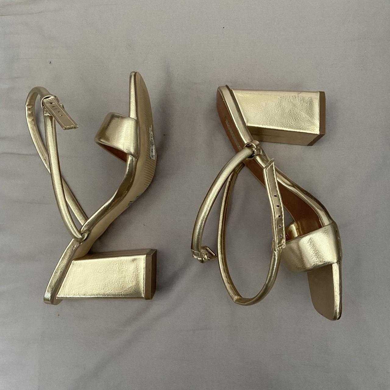 primark rose gold heels