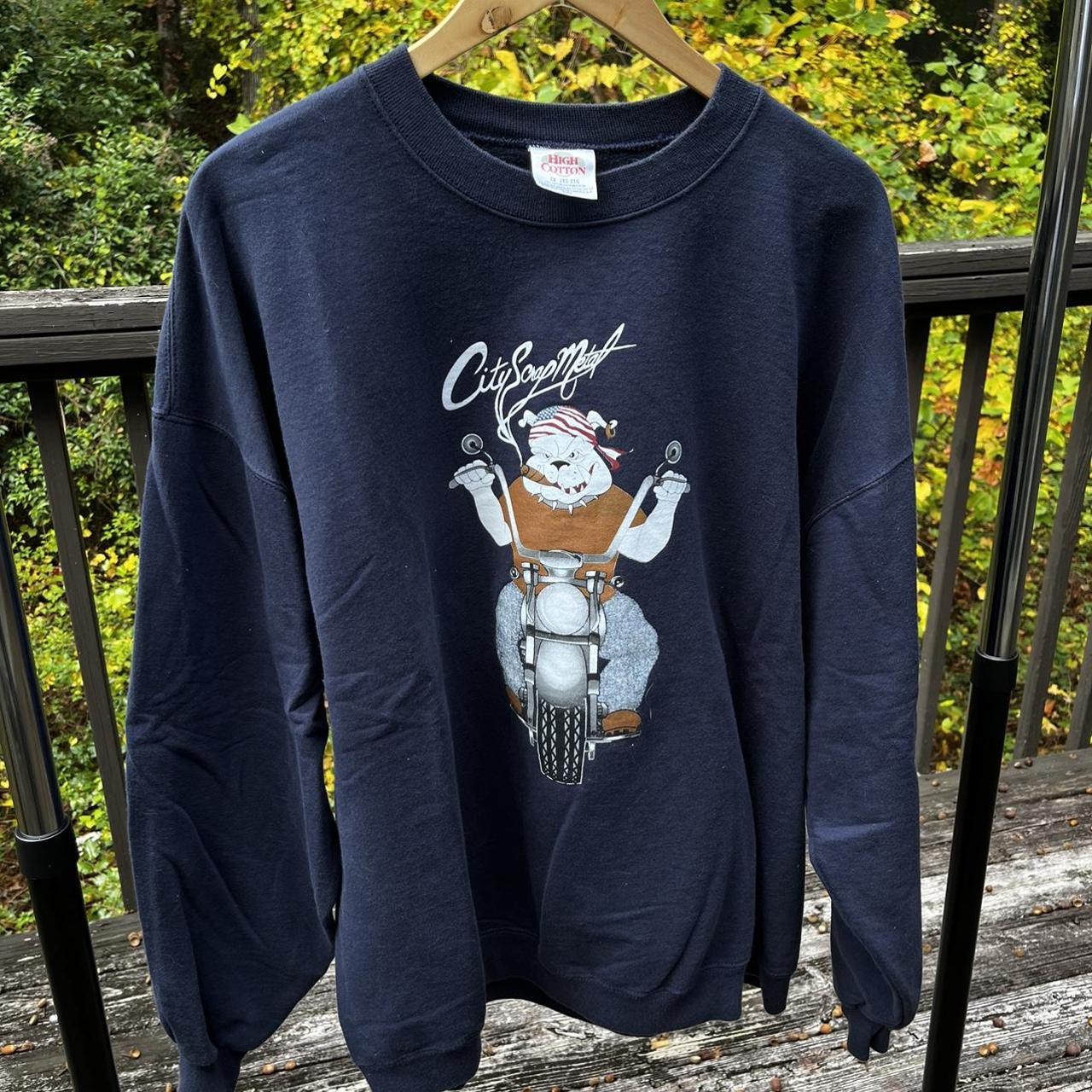 Vintage New York City scrap metal crewneck. Crazy | Depop Vintage New York City scrap metal crewneck. Crazy | Depop