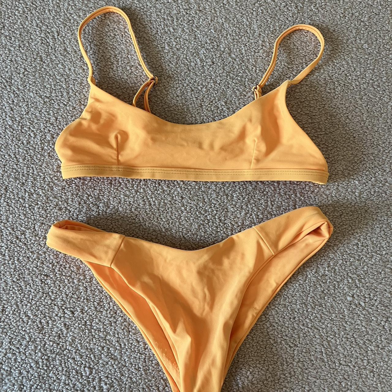 Womens Orange Bikinis And Tankini Sets Depop 8368