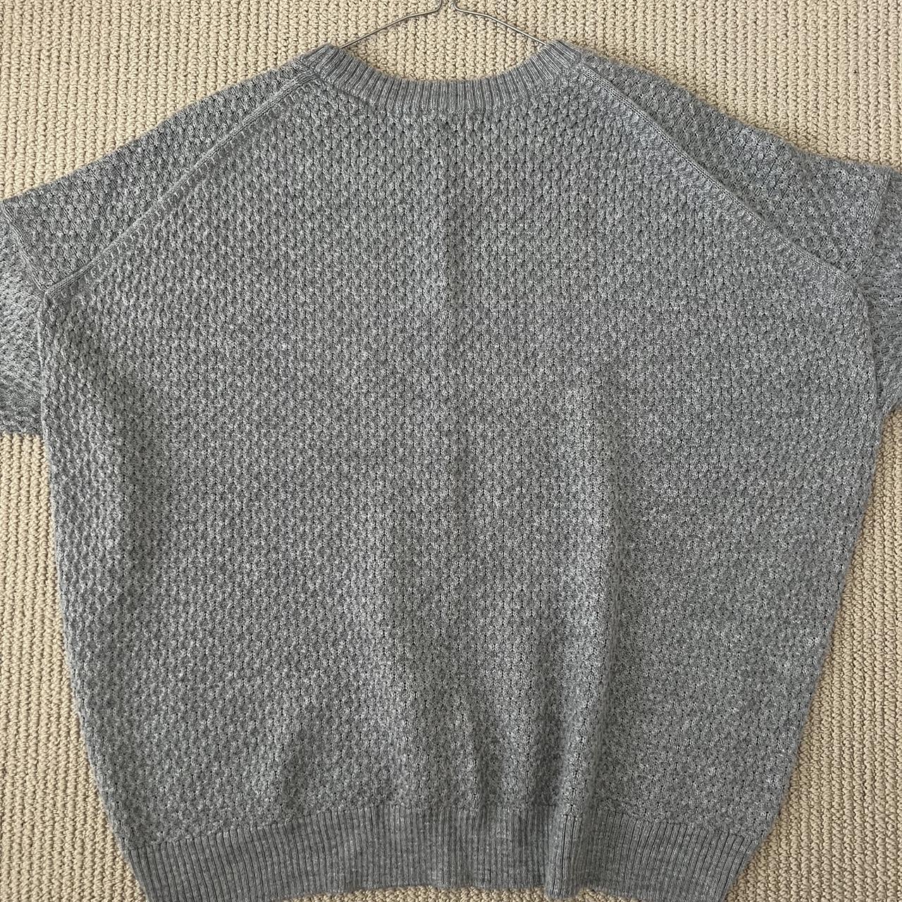 Gorman grey knit Medium thickness Oversized... - Depop