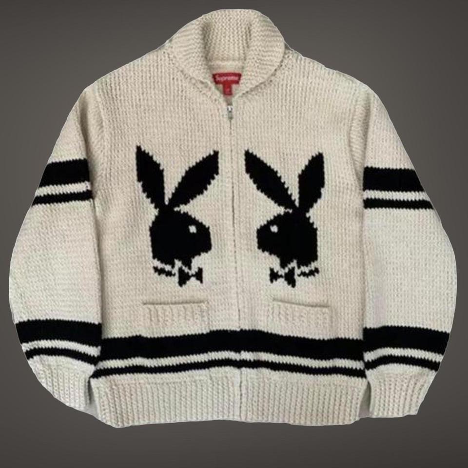 Supreme playboy sale cardigan