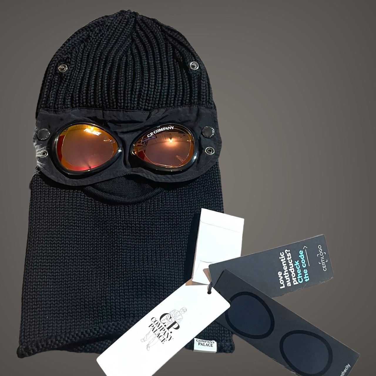 Palace X C.P Company Balaclava Goggles in Black One | Depop