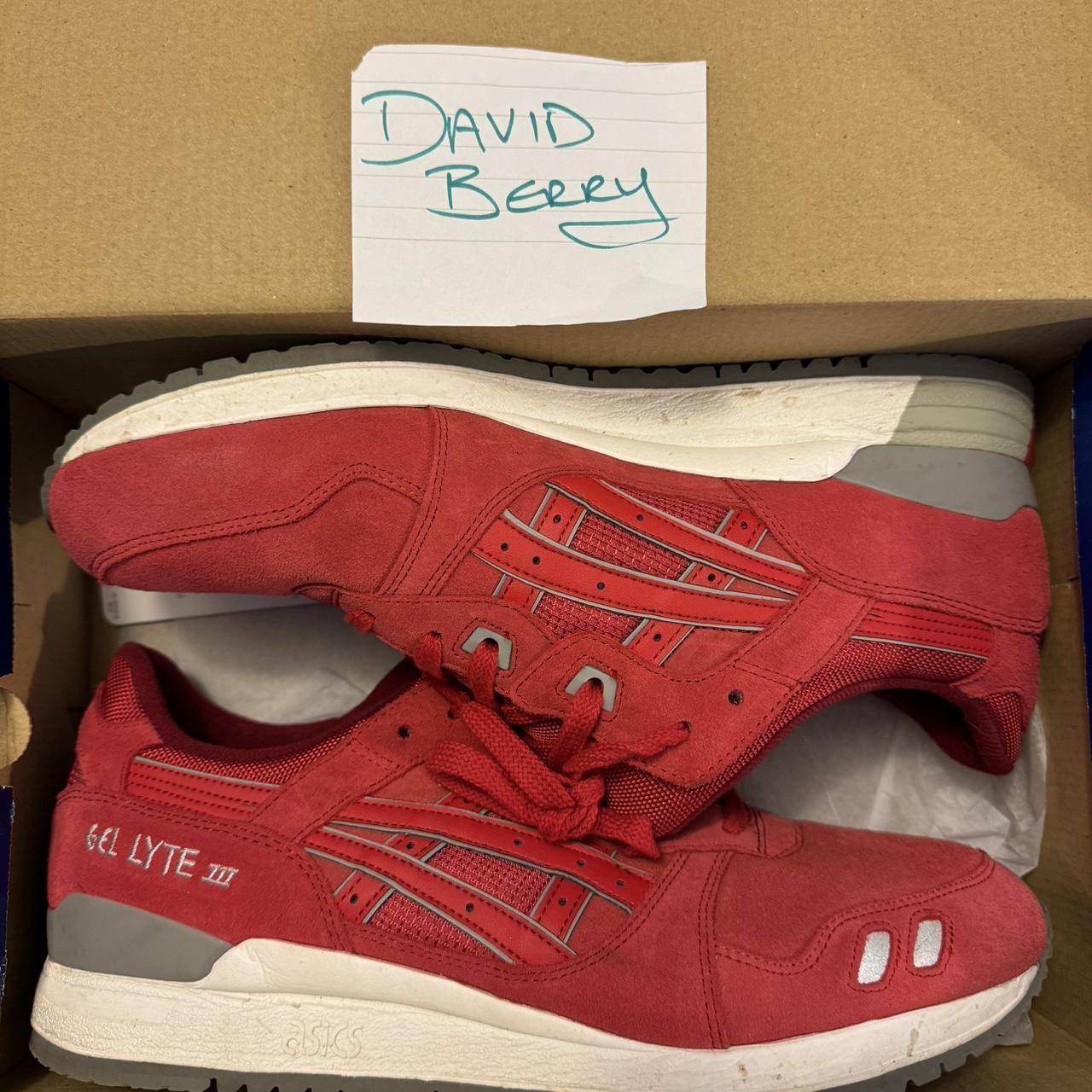 ASICS gel lyte 3 puddle pack red 2015 UK10 175 Depop