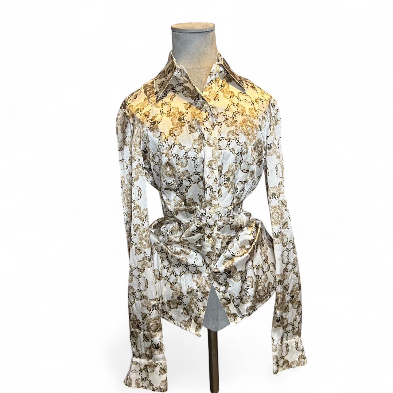 Cache Women's Blouse - White/Multi - XS – Cache s… - image 4