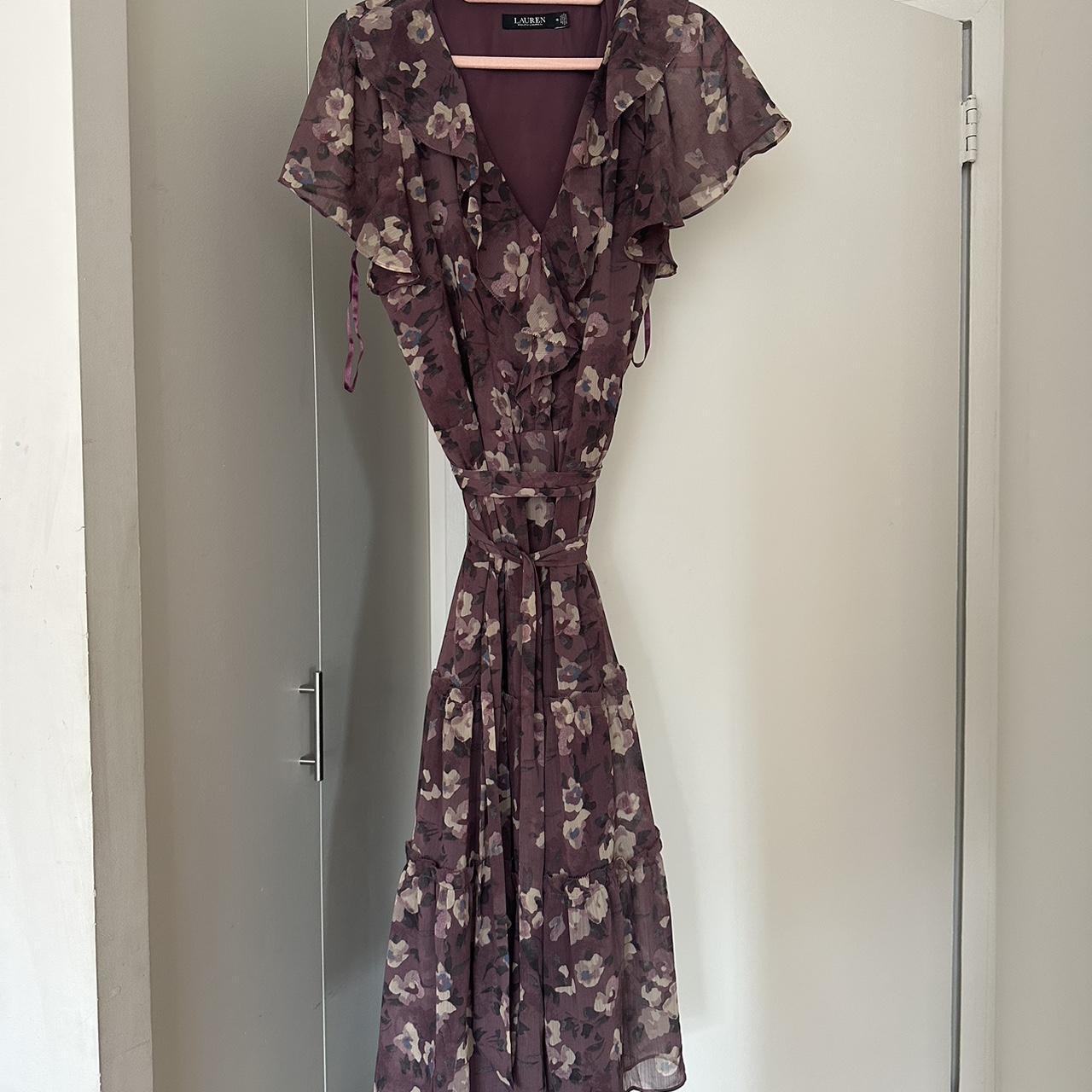 Lauren ralph hotsell lauren purple dress