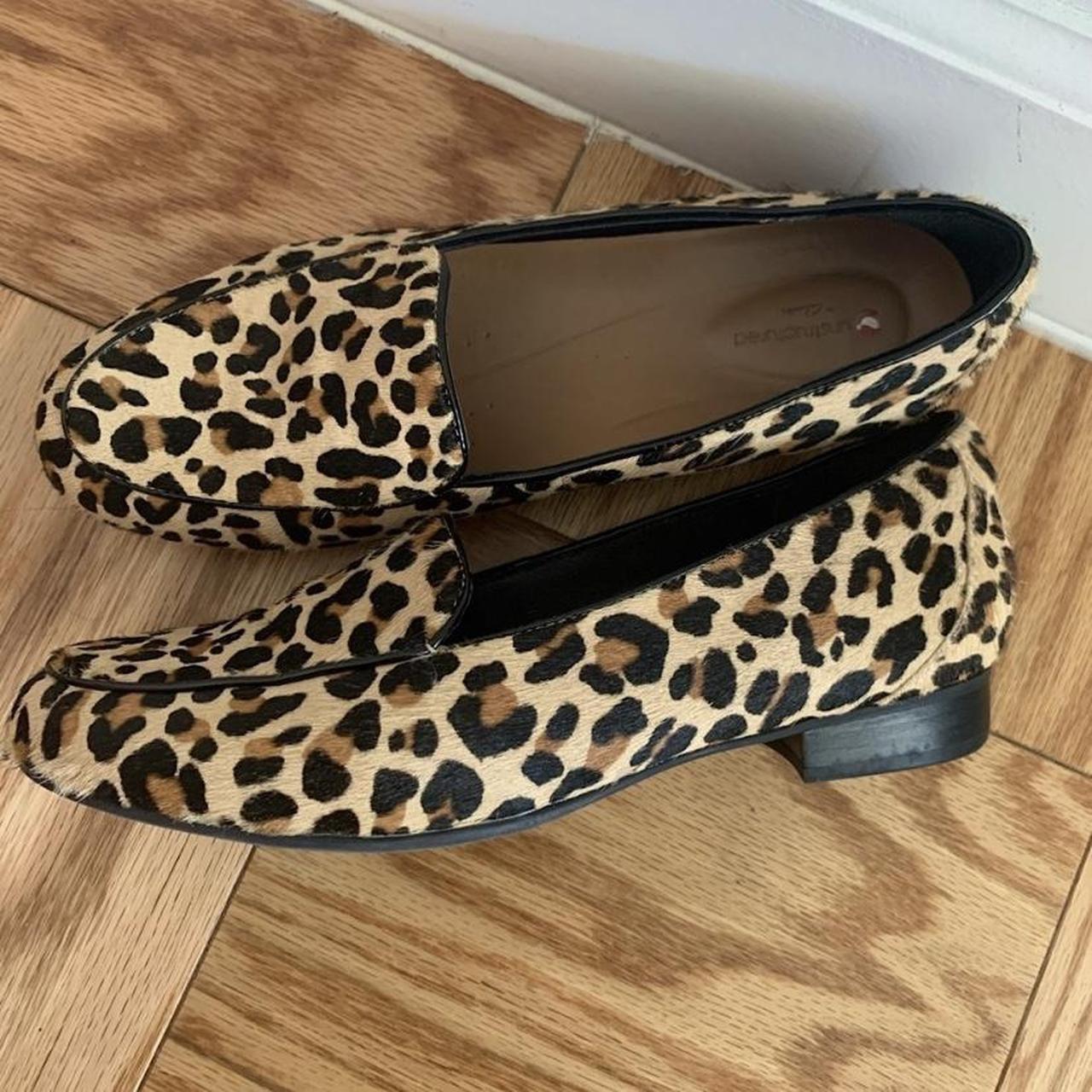Leopard print loafers leopardprint Heeled flats