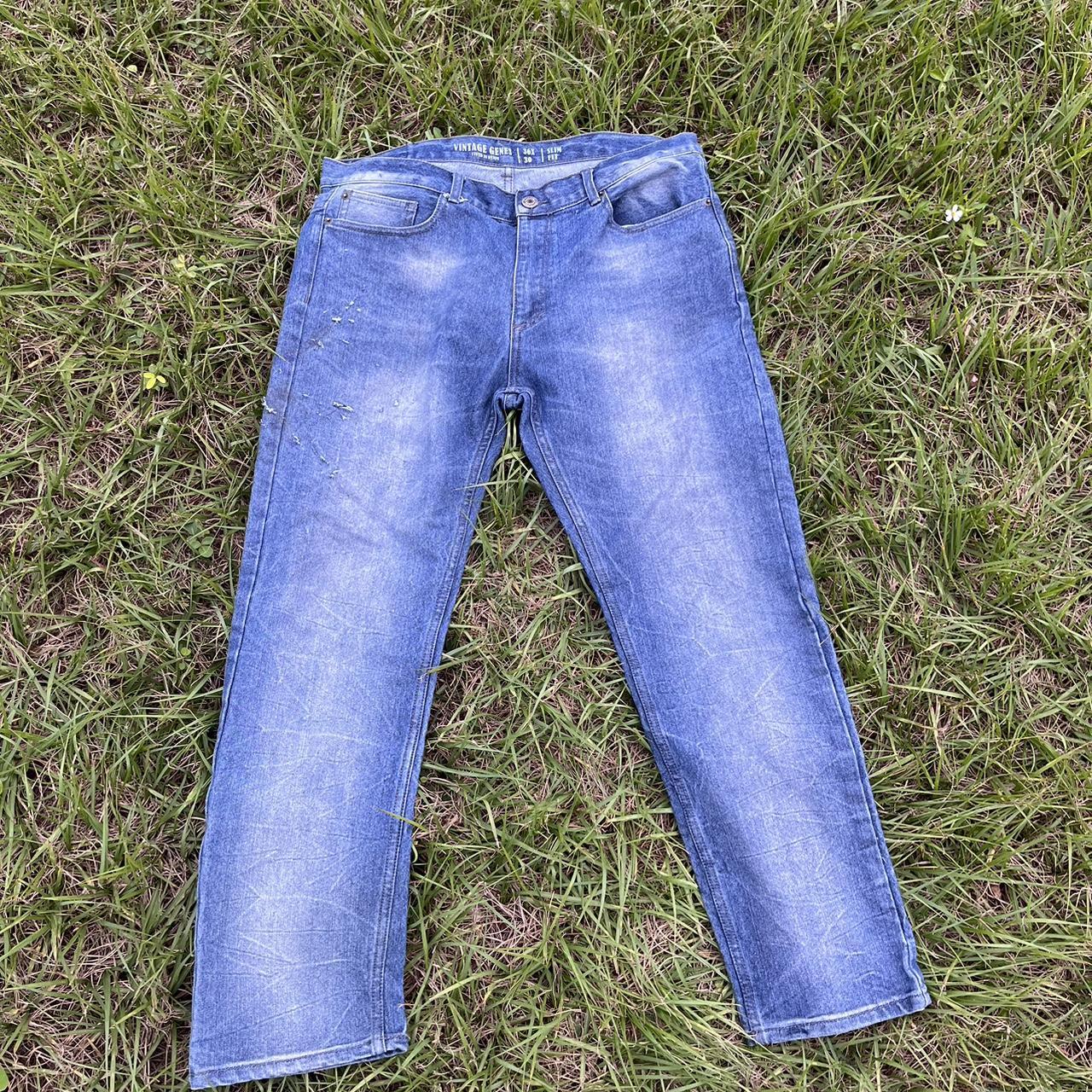 Vintage Genes Jeans Slim fit 36x30 #vintage... - Depop