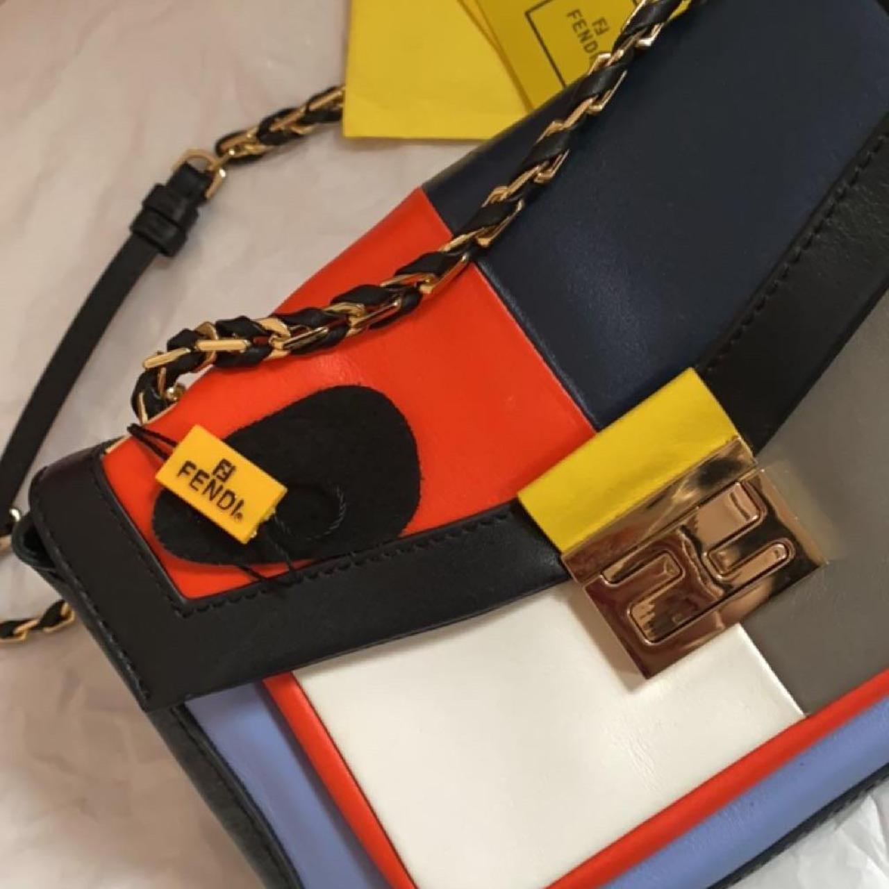 FENDI Vintage Tote/Clutch The handle Has some wear - Depop