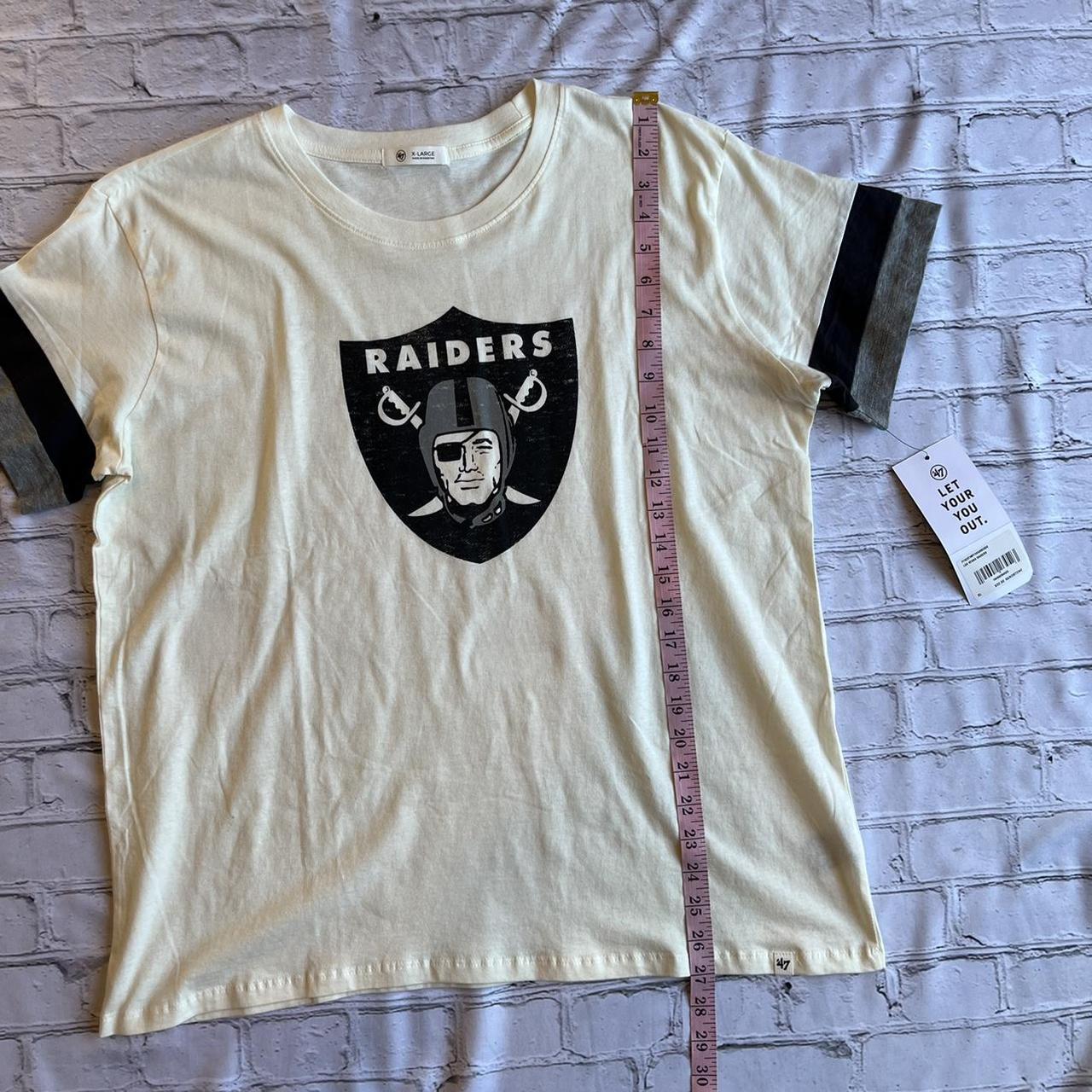 Printed T-shirt - Cream/NFL - Ladies