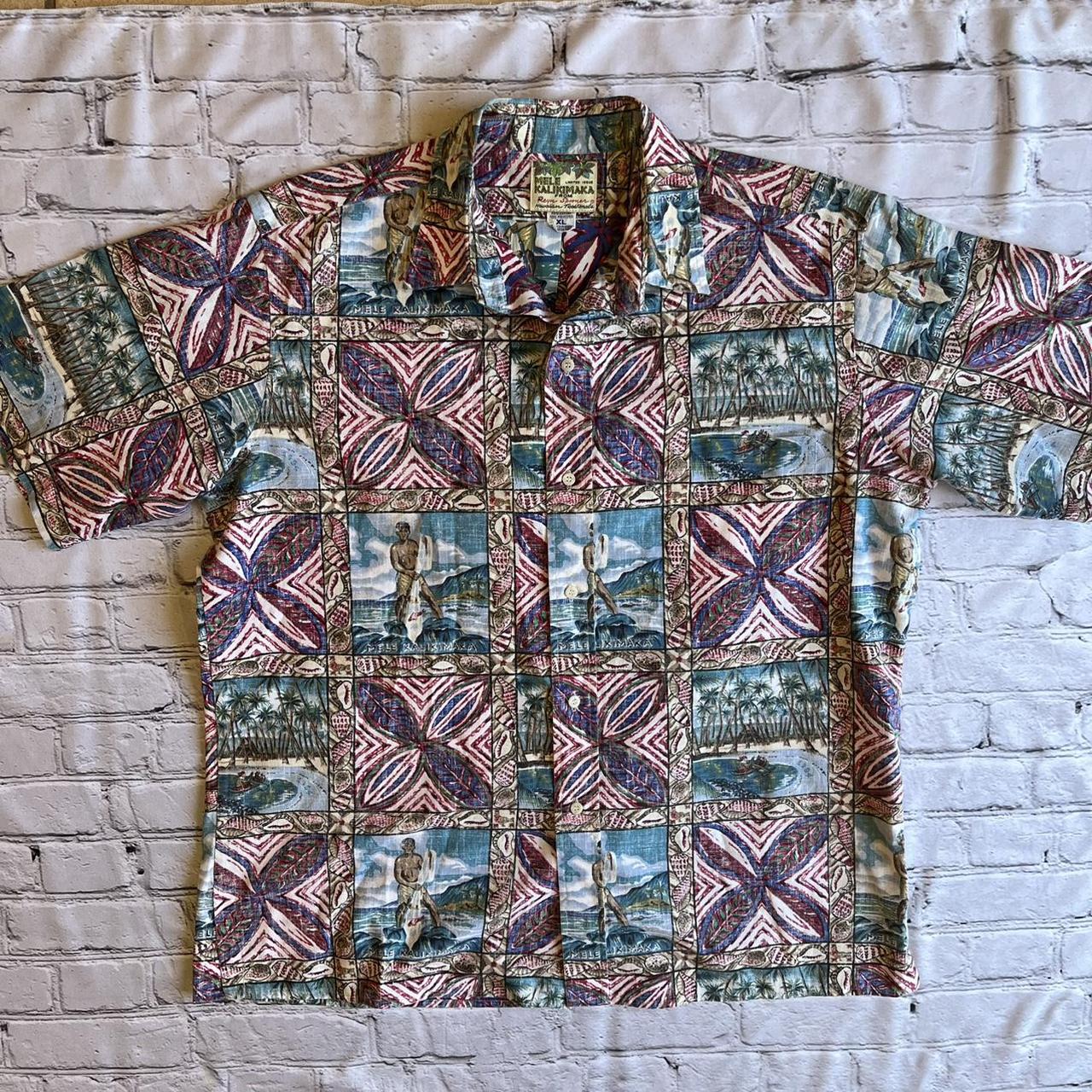 Vintage 00s MELE KALIKIMAKA by Reyn Spooner Hawaiian Shirt