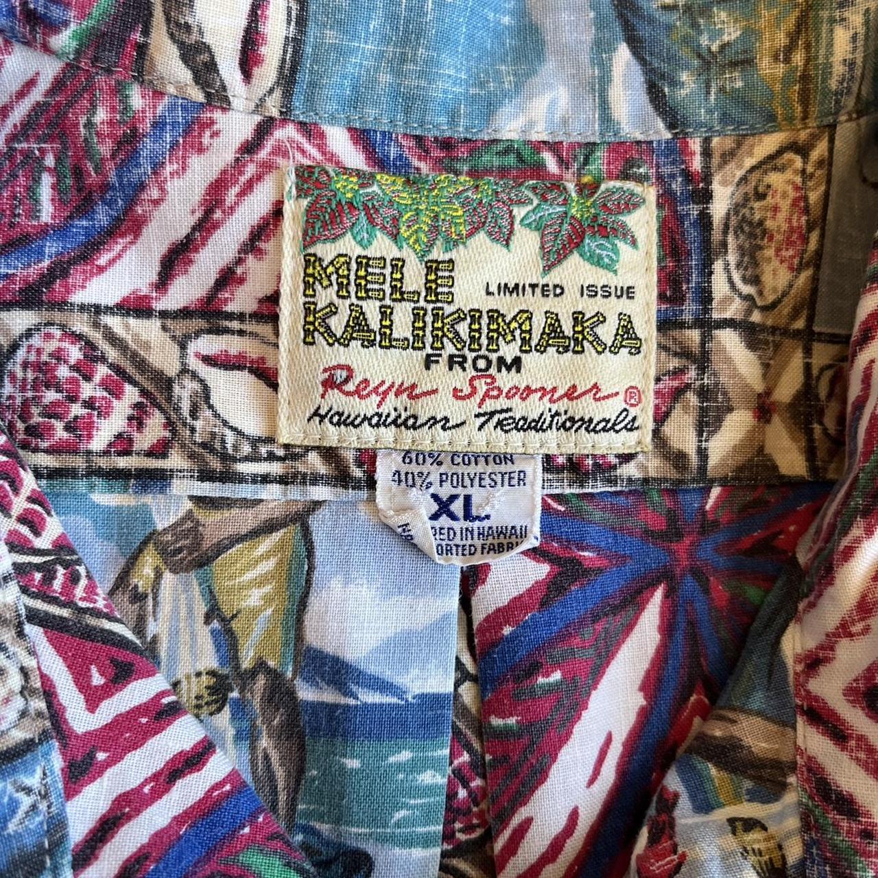 Vintage 00s MELE KALIKIMAKA by Reyn Spooner Hawaiian Shirt