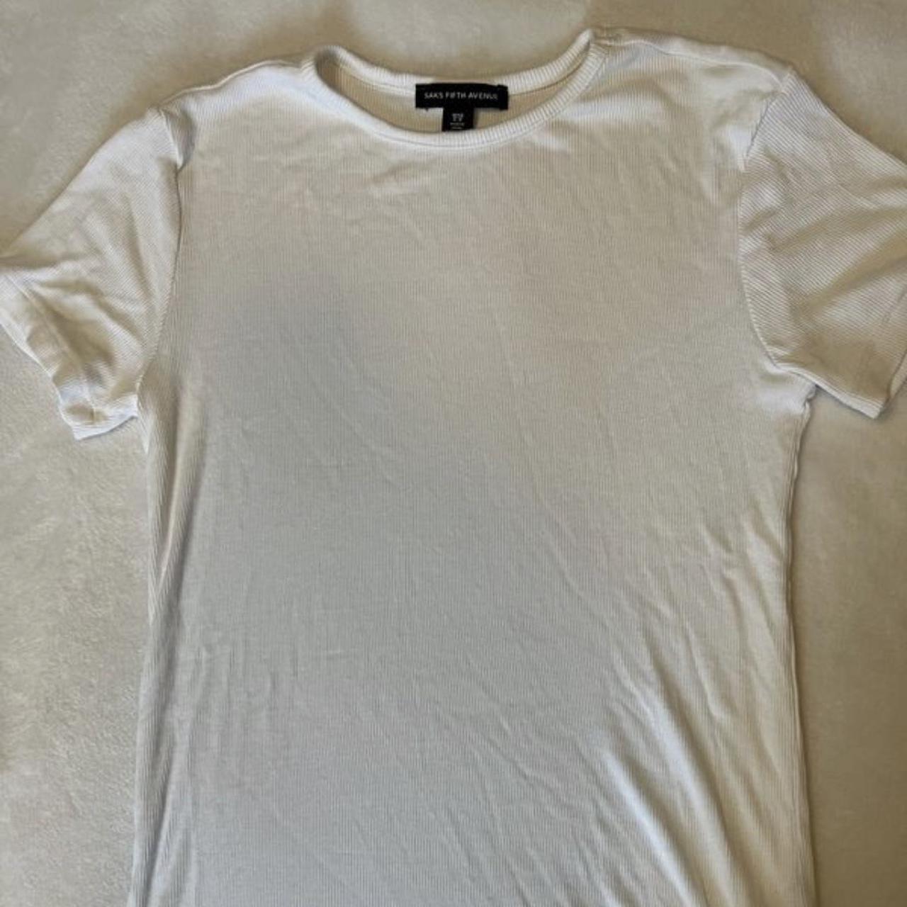 saks fifth avenue t shirt - Depop