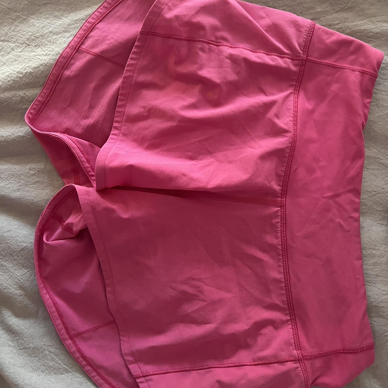 Lululemon Women's Pink Shorts Depop