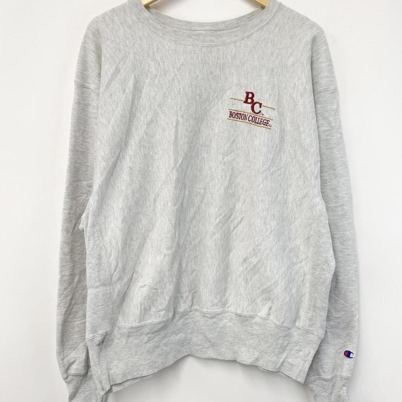 vintage 90s champion reverse weave boston college...