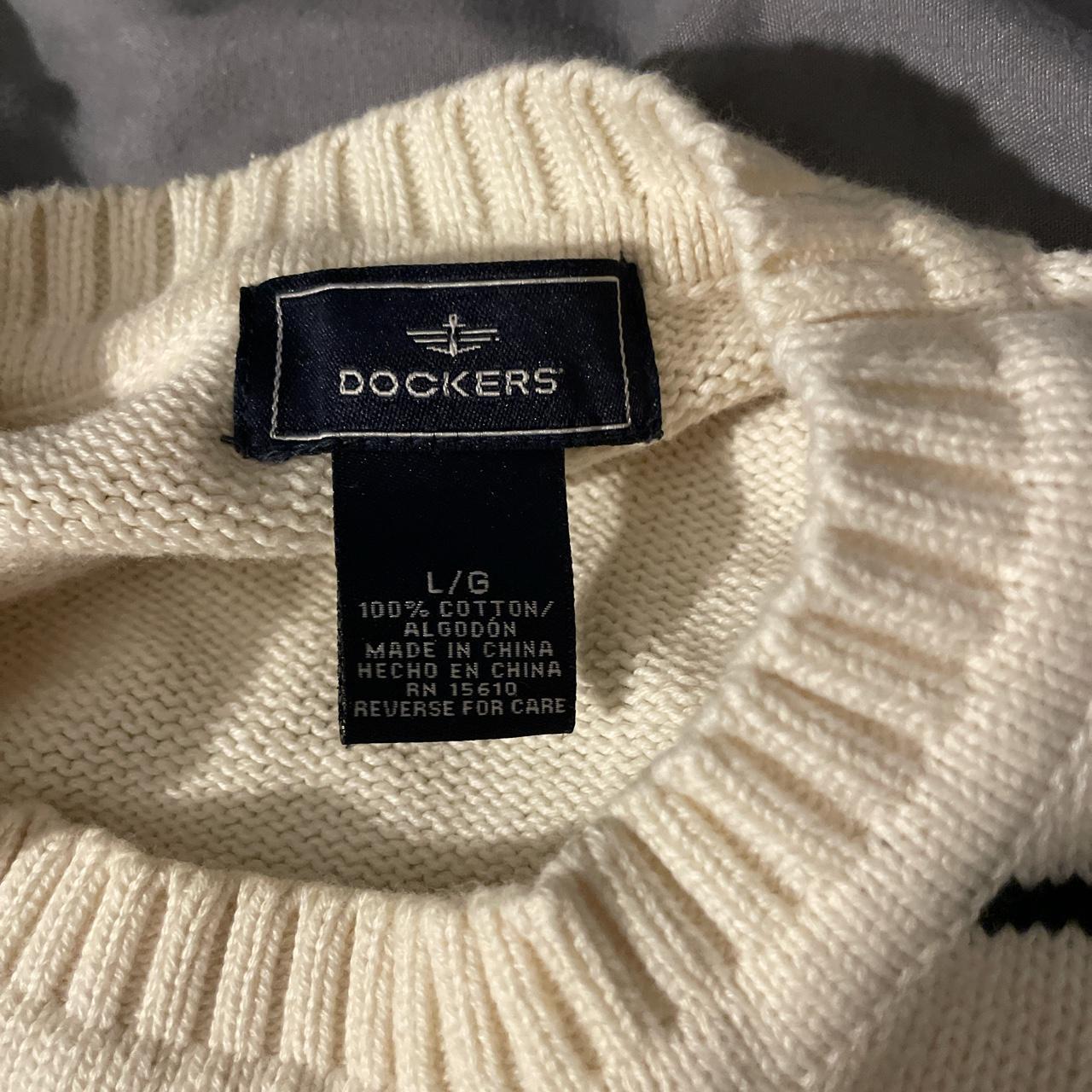 Dockers Men's Cream and Black Sweatshirt (3)