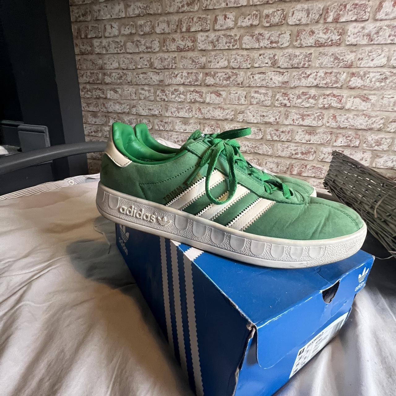 Adidas trimm trab green size 10 Not with original box Depop