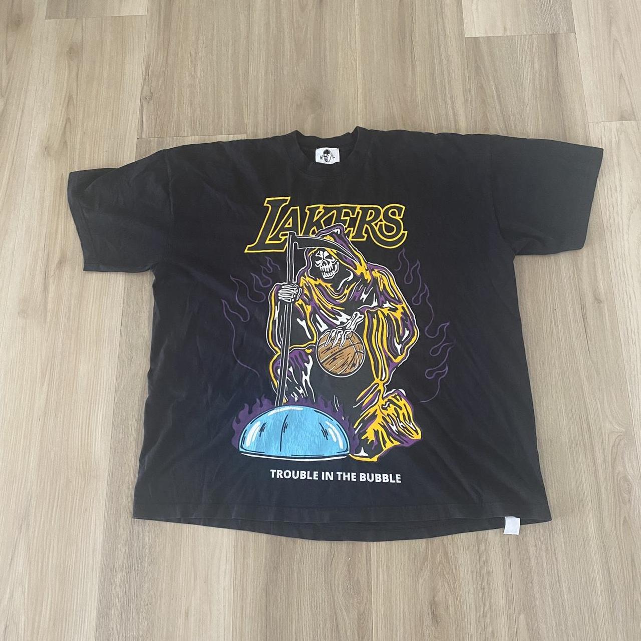 Warren Lotas Trouble in the Bubble Tee Size... - Depop