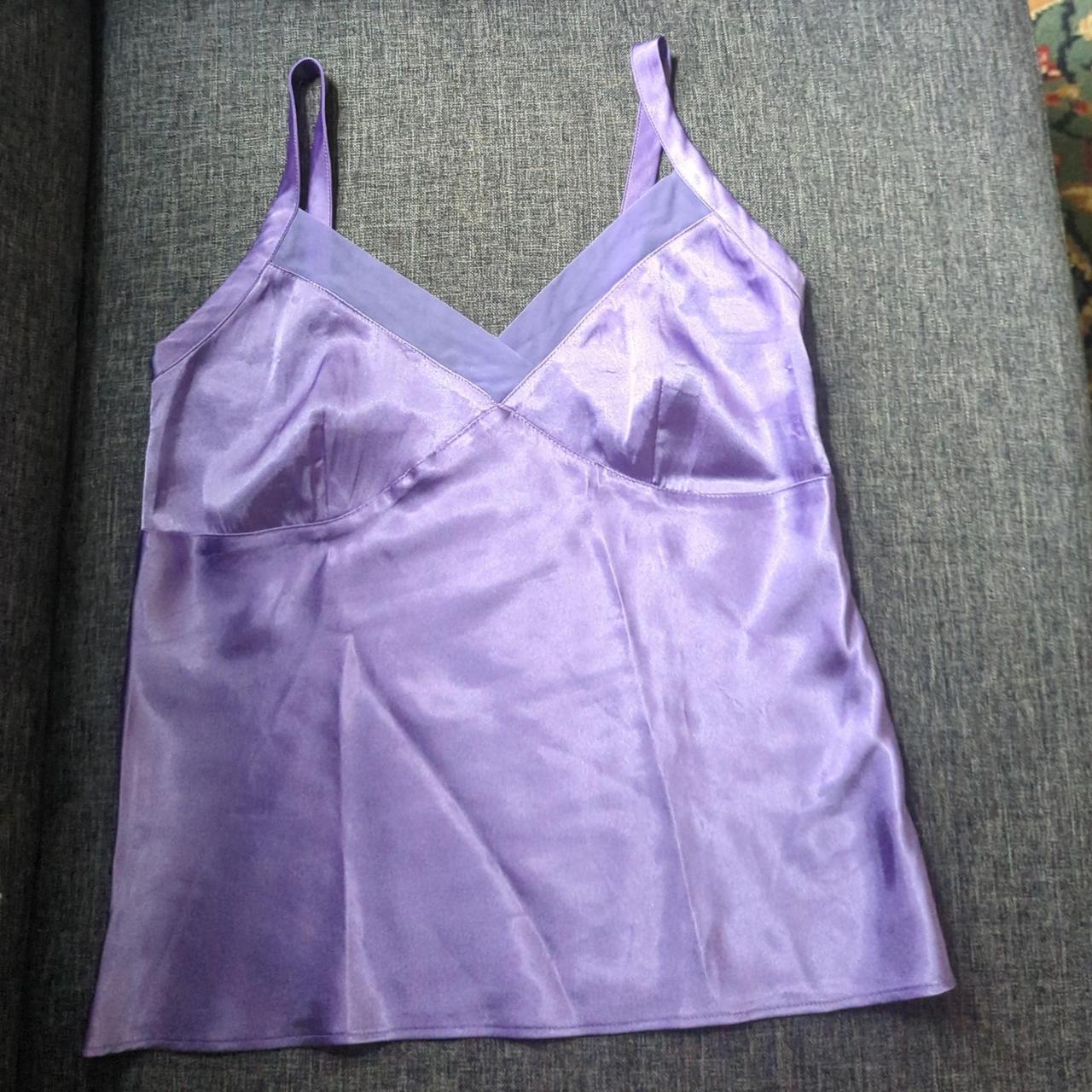 George Women's Purple Vest | Depop