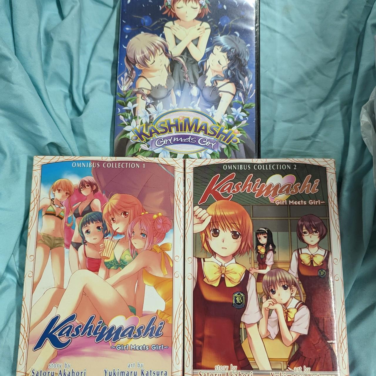 Kashimashi manga set and anime DVD set. Great... - Depop