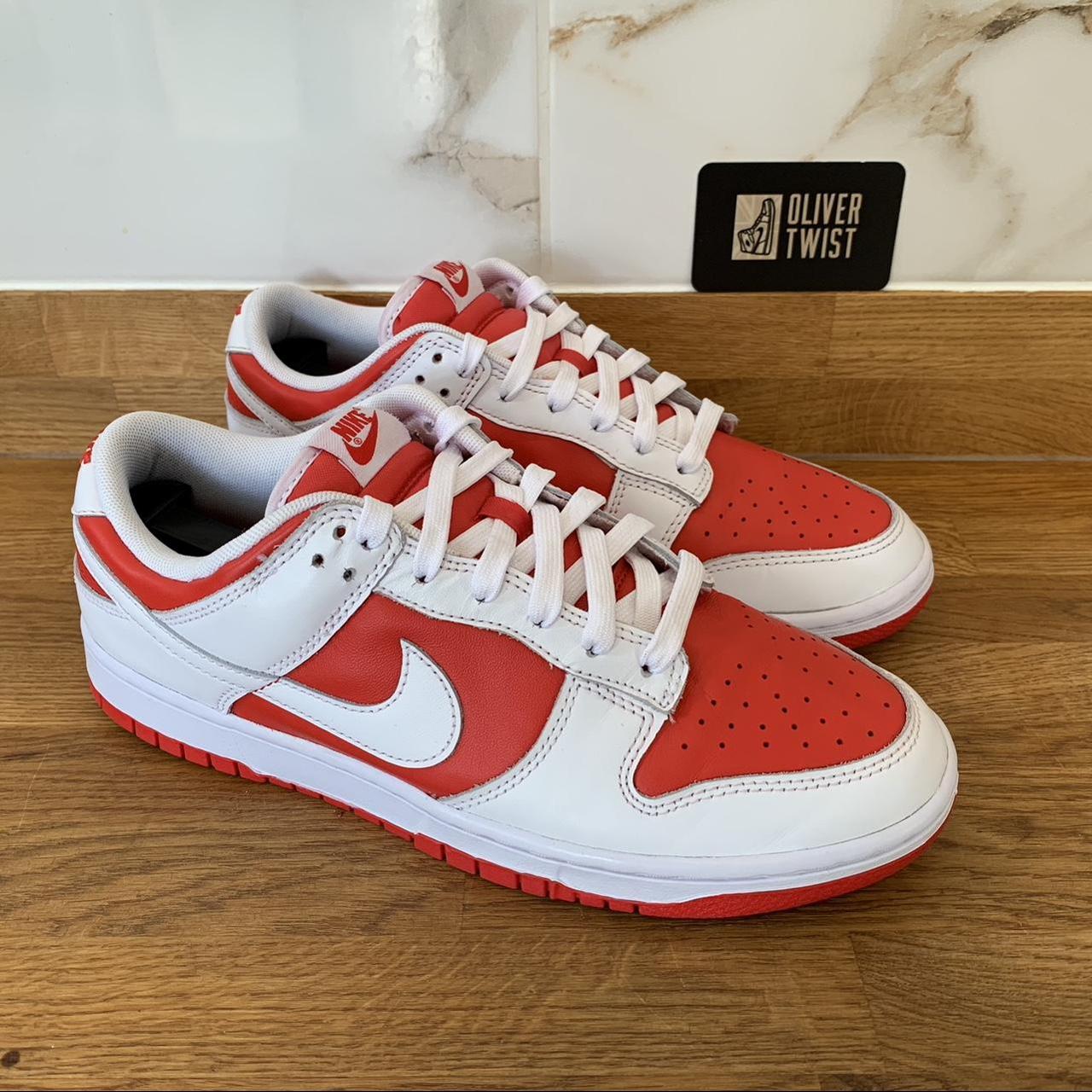 sb dunk low championship red