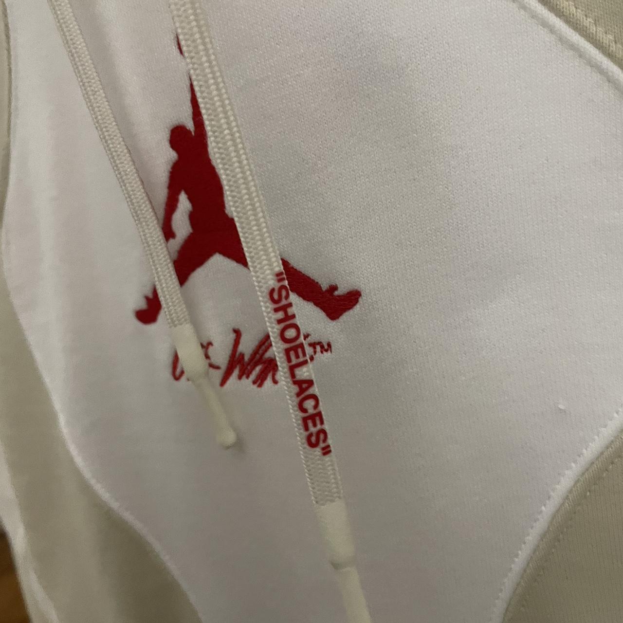 jordan off white hoodie sizing